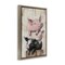 Stupell Industries Pig & Piglet Pile Floating Frame, design by Tina LeCour